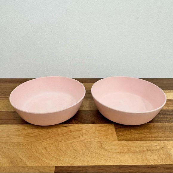 Vintage Texas Ware Pink small bowls Retro Novelty set of 2 - Picture 1 of 7